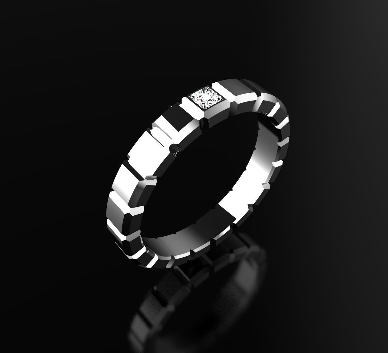 Ring Cube 3D print model_4