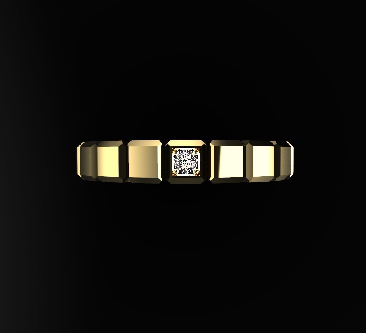 Ring Cube 3D print model_7