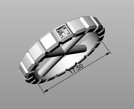 Ring Cube 3D print model_22