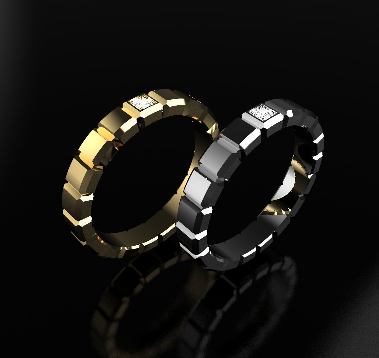 Ring Cube 3D print model_12