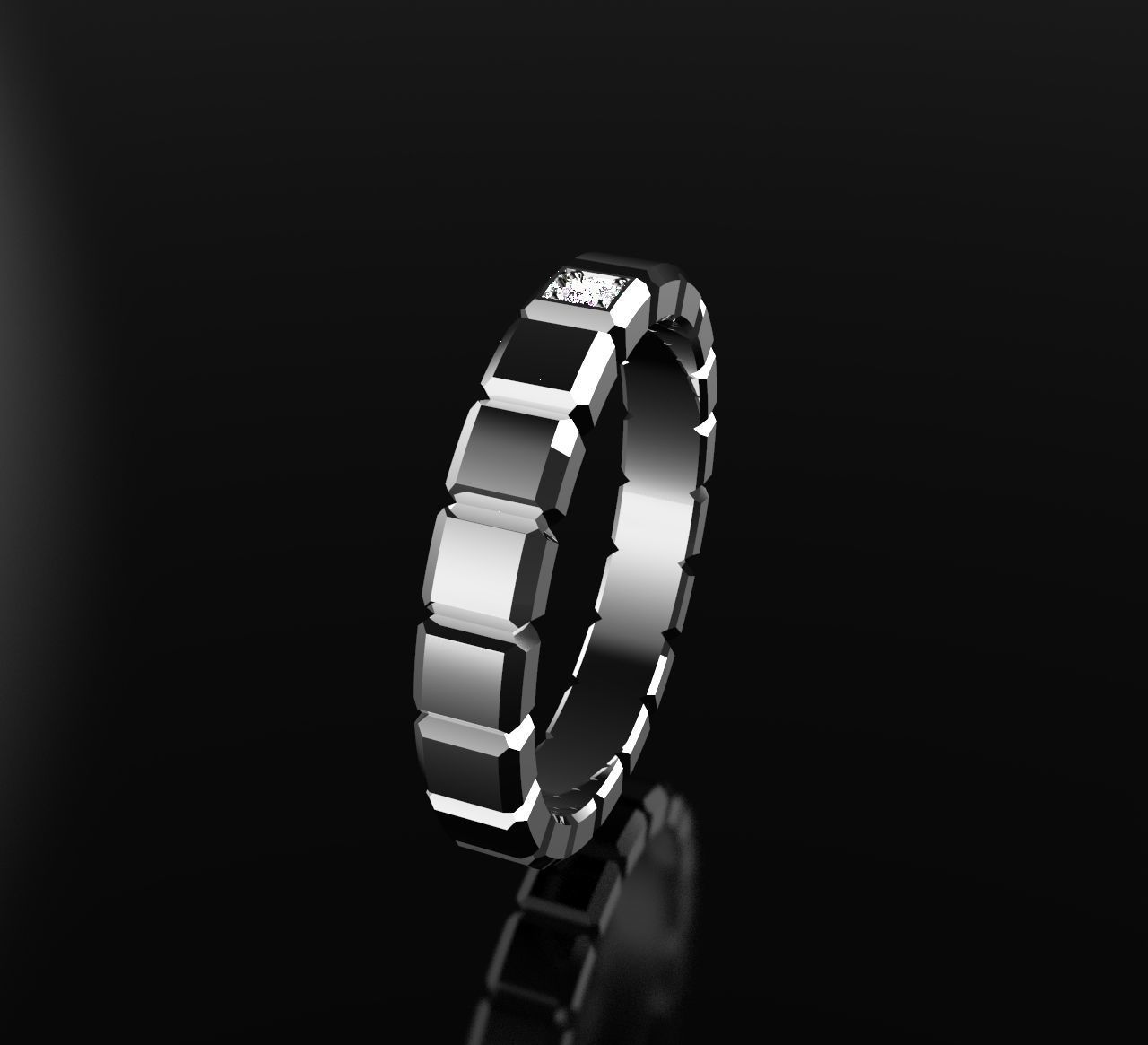 Ring Cube 3D print model_9