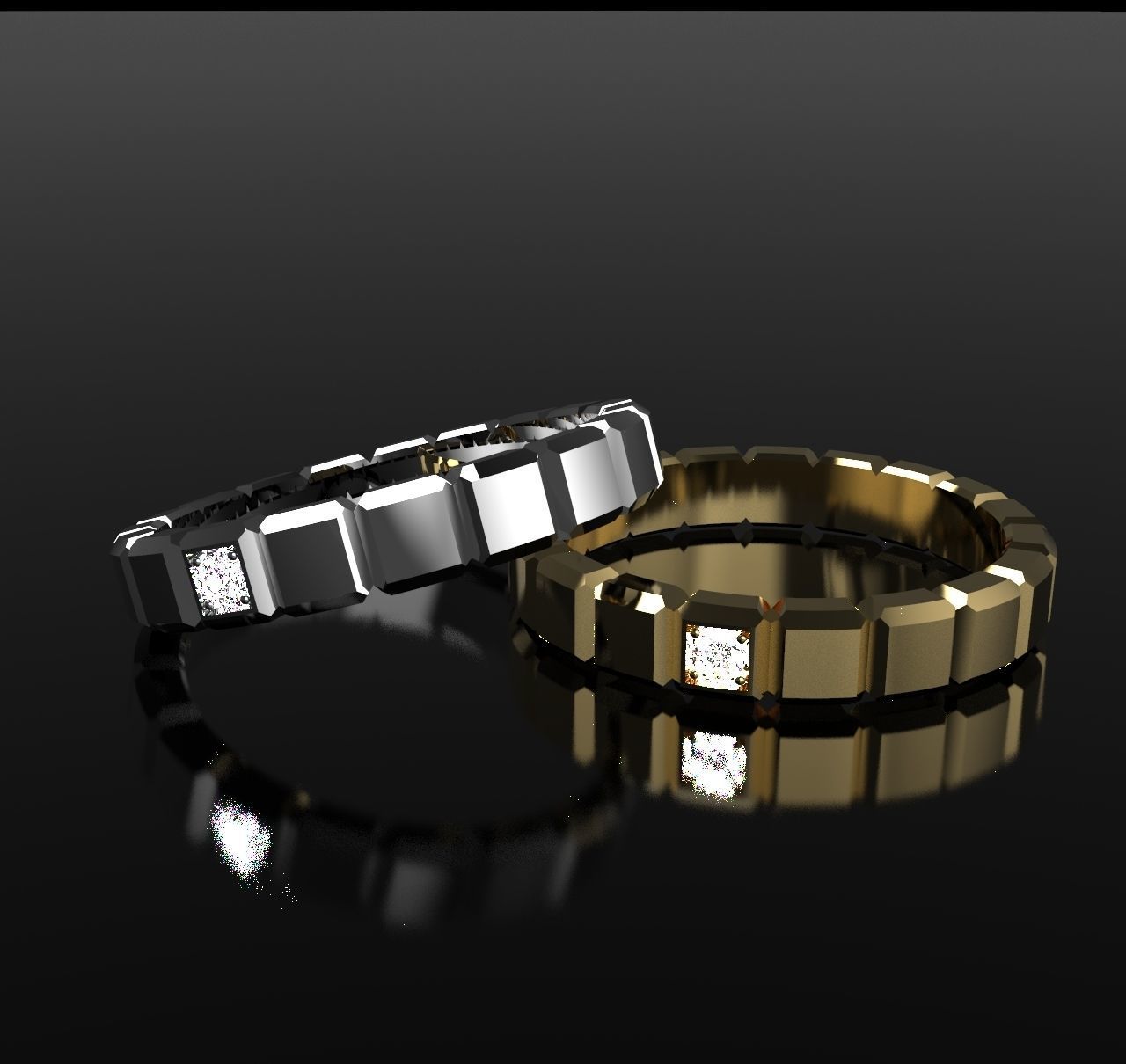 Ring Cube 3D print model_17