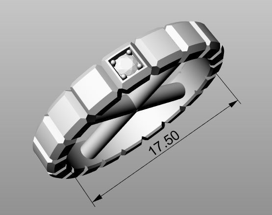 Ring Cube 3D print model_23