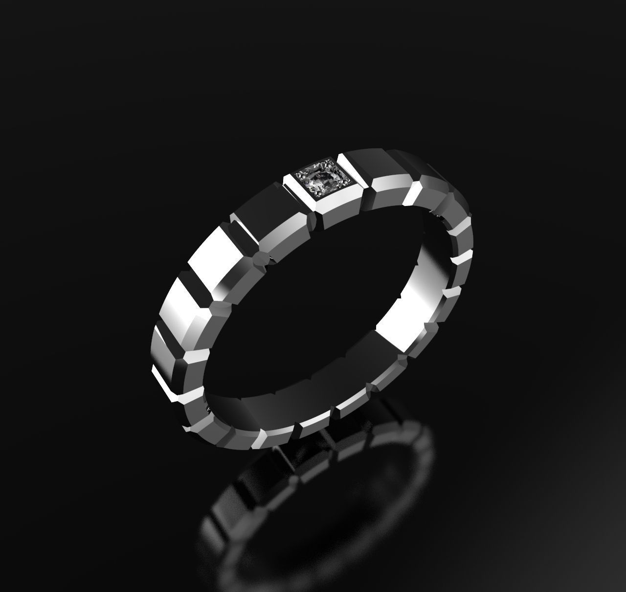 Ring Cube 3D print model_5