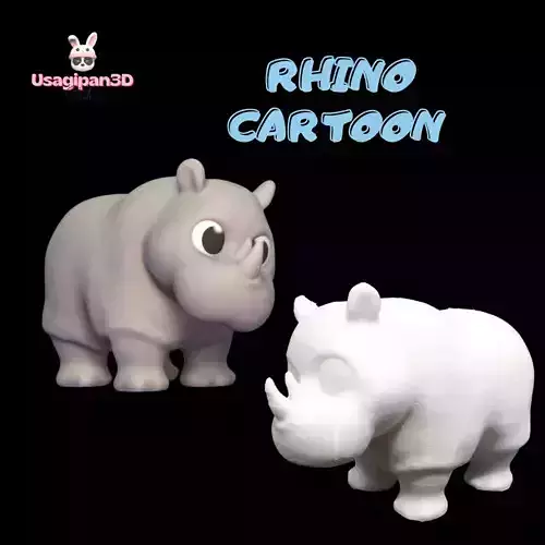 Rhino Cartoon