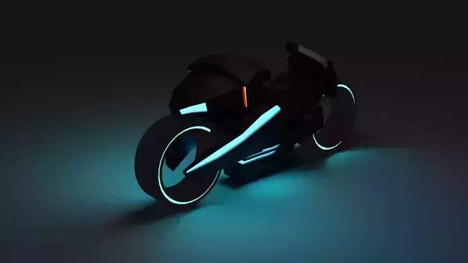 Low Poly Sport Bike