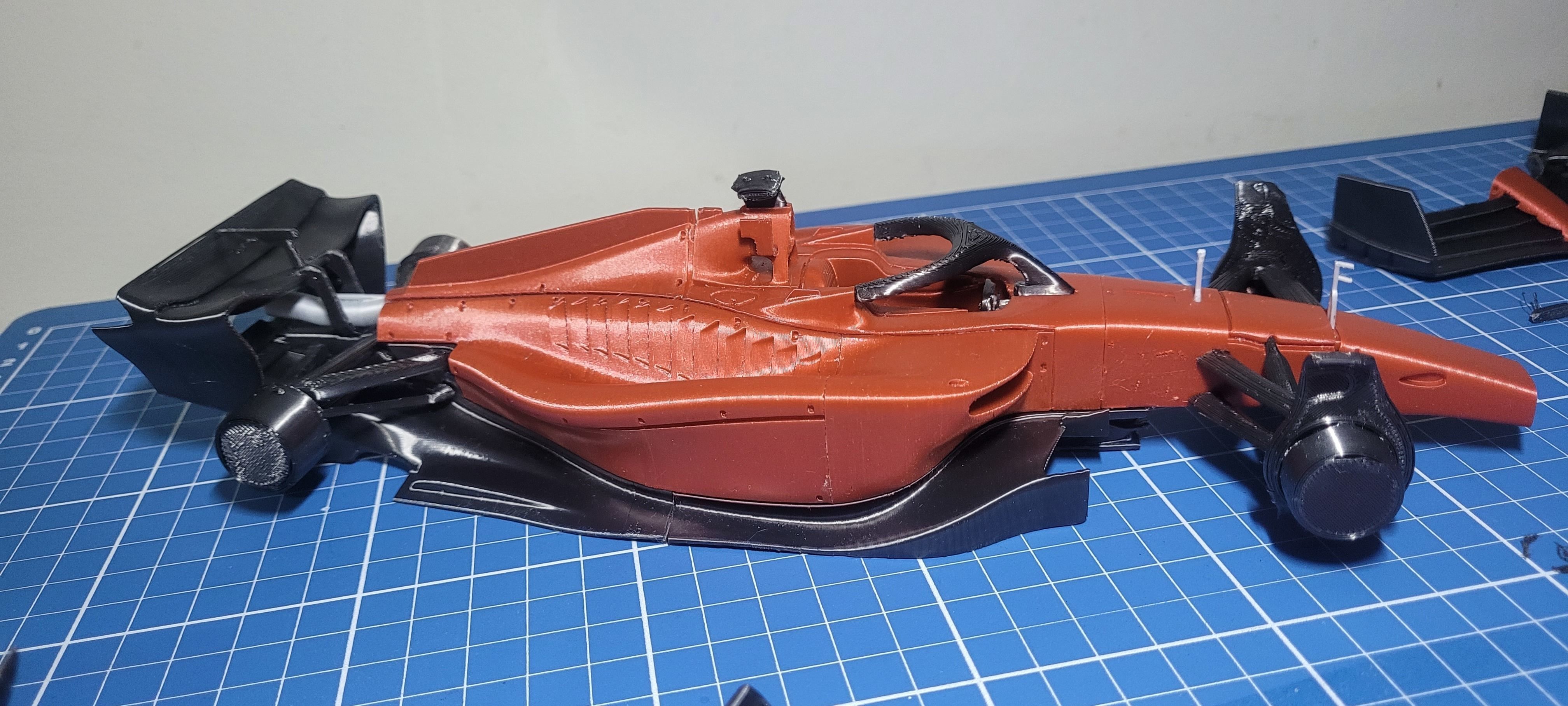 FERRARI F1-75 V2 2022 F1 CAR 3D print model_3