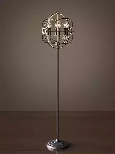 Foucault Orb Floor Lamp