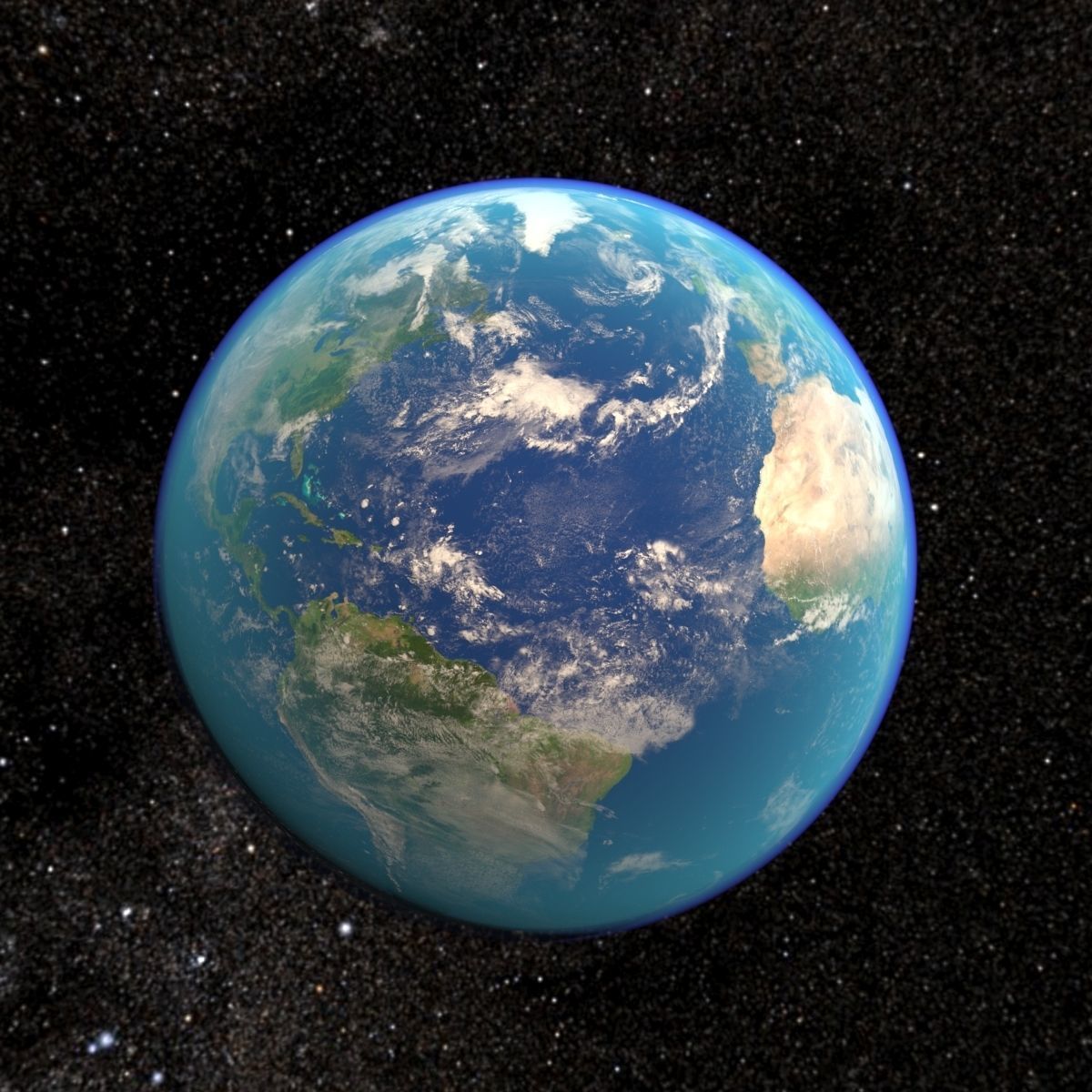 Earth 8K 3D model_5