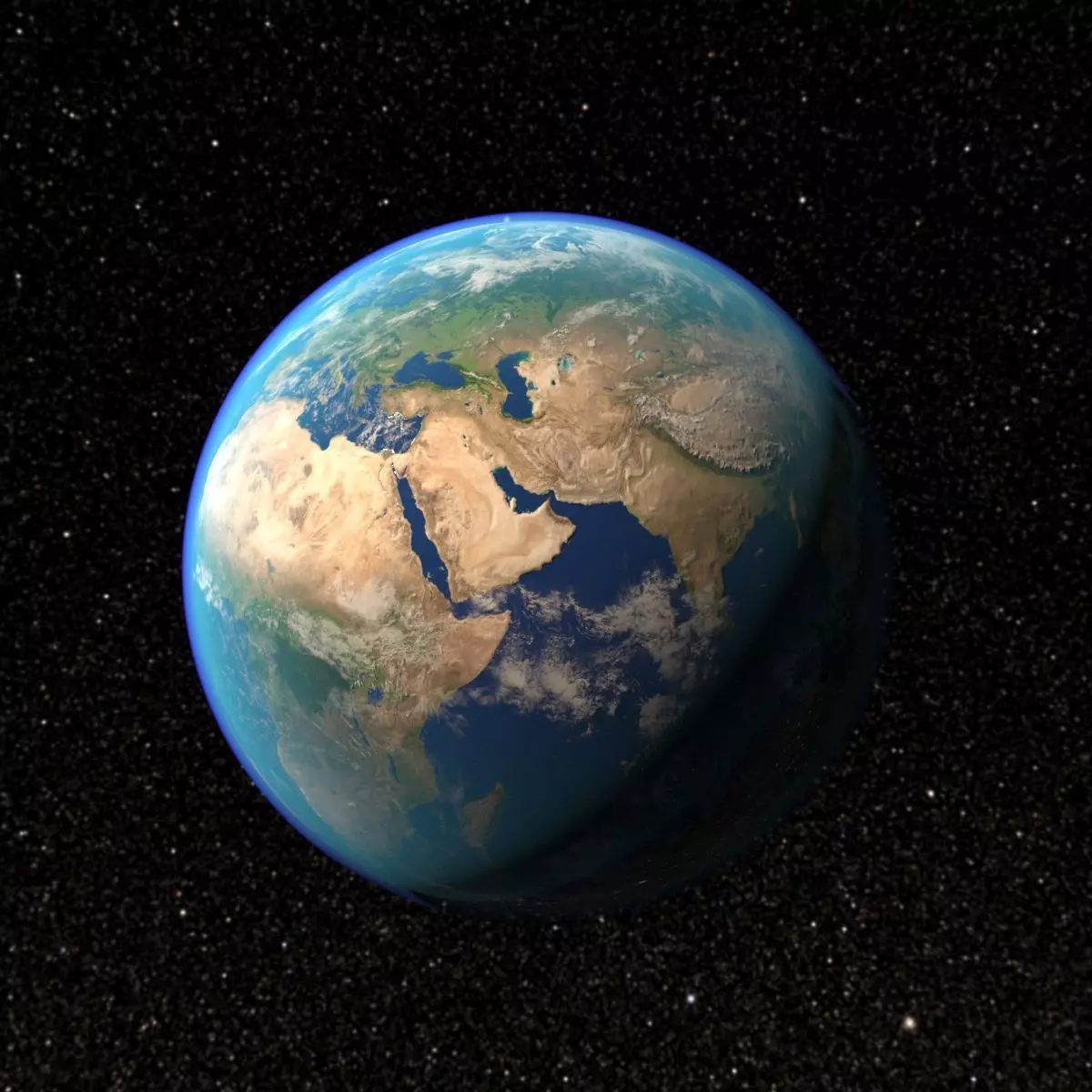 Earth 8K 3D model_0