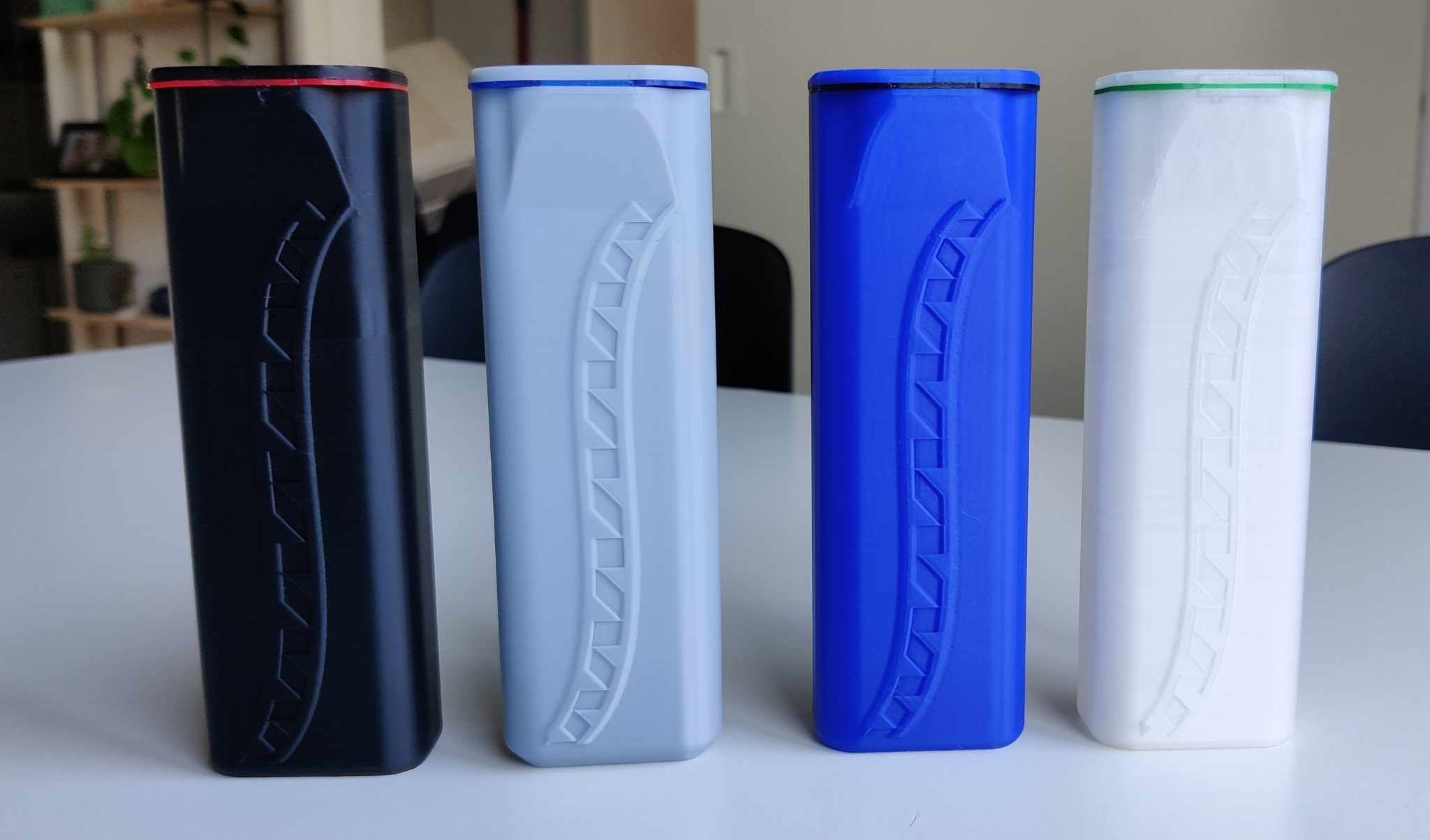 Case for neckband headphones 3D print model_2