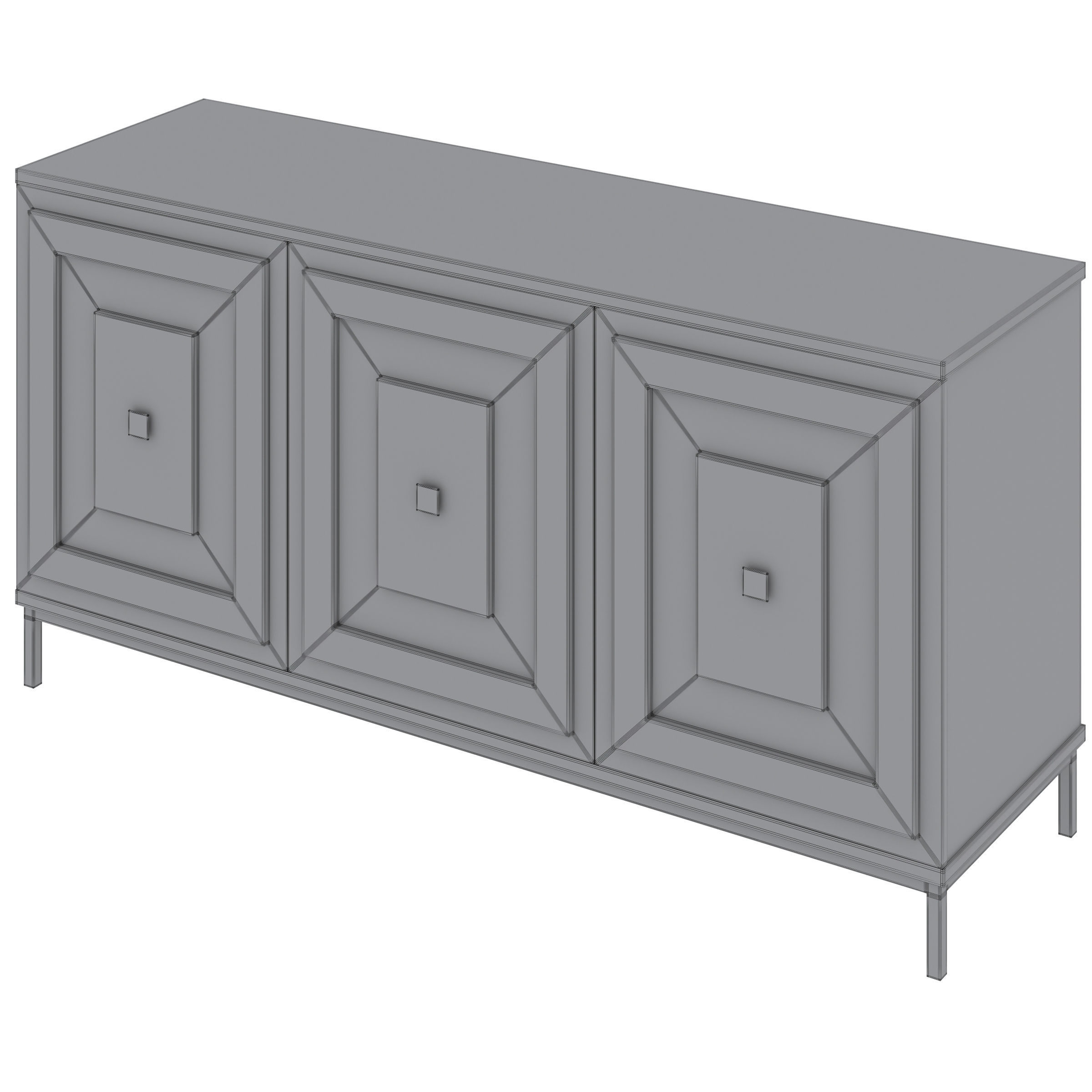 Chest of drawers BALTIMORE by Cazarina 3D model_4