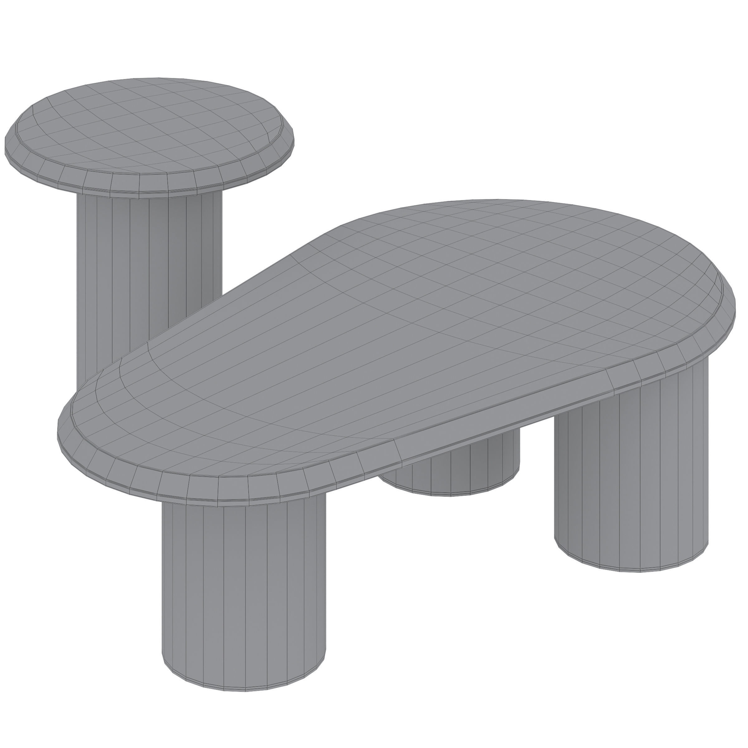 Chen Nested Table by Interior secrets 3D model_3