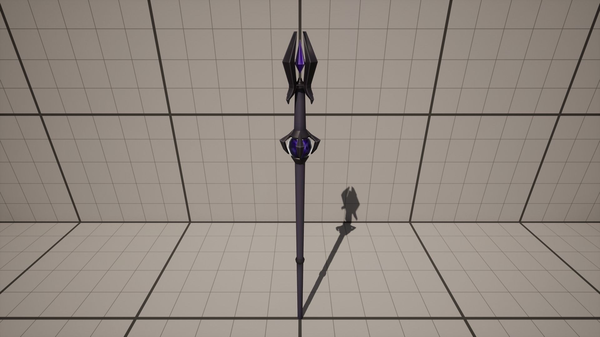 Cartoon Skeleton Necromancer - Mobile Game Ready Low-poly 3D model_9