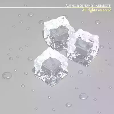 Ice cubes
