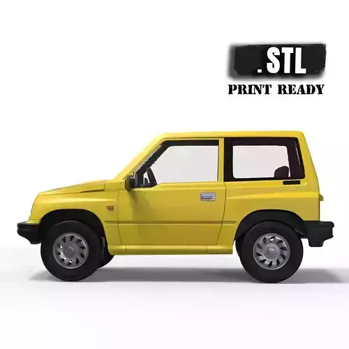 Printable body car Geo Tracker Sidekick Santana Vitara 3D print model