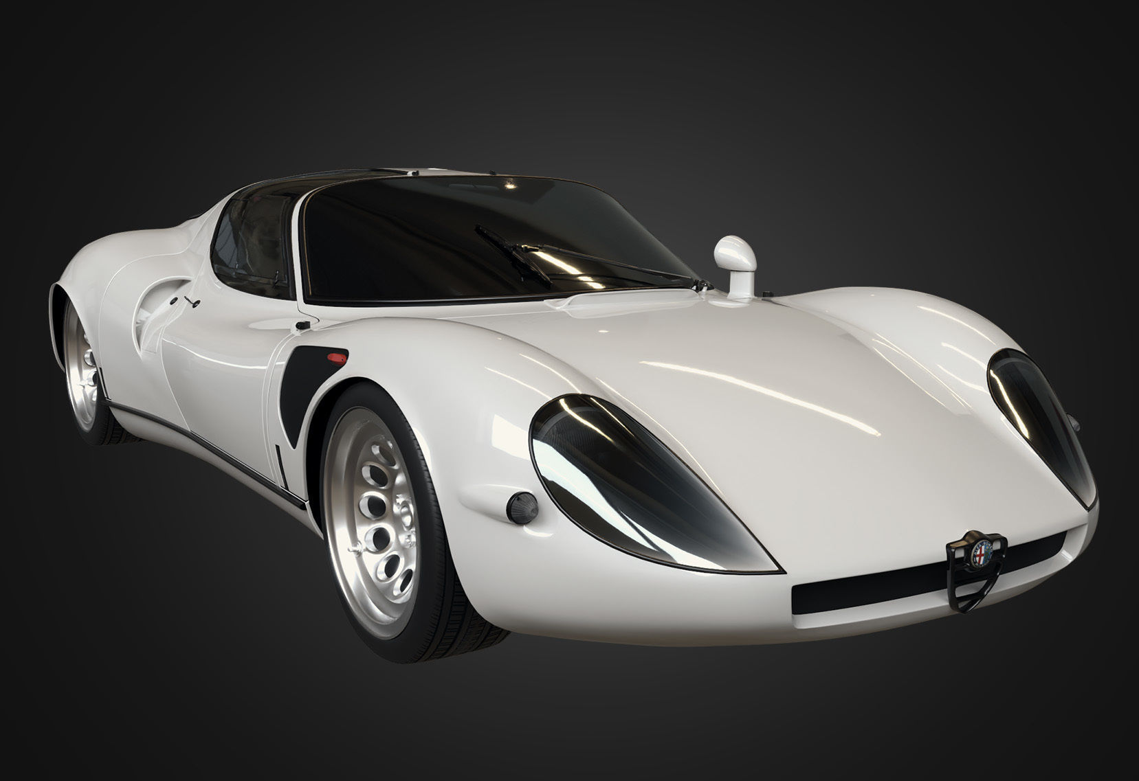 9 models of  Alfa-Romeo cars 3D Model Collection_32