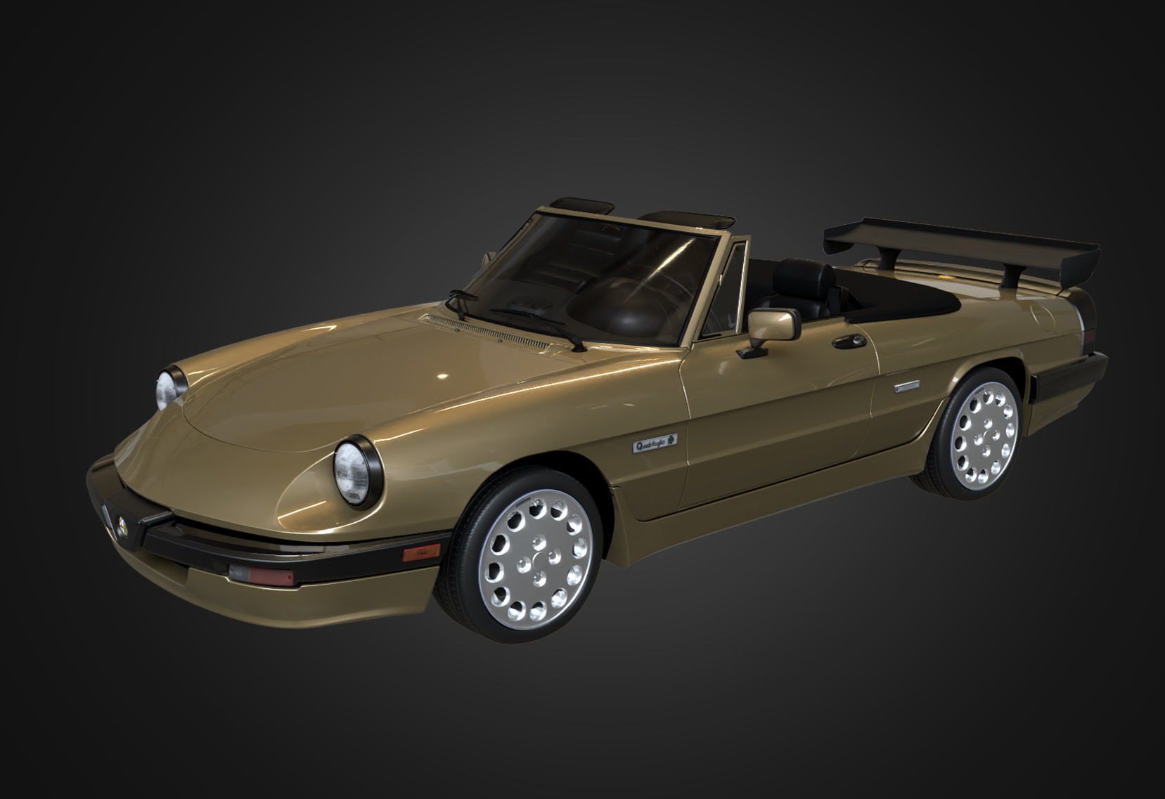 9 models of  Alfa-Romeo cars 3D Model Collection_53