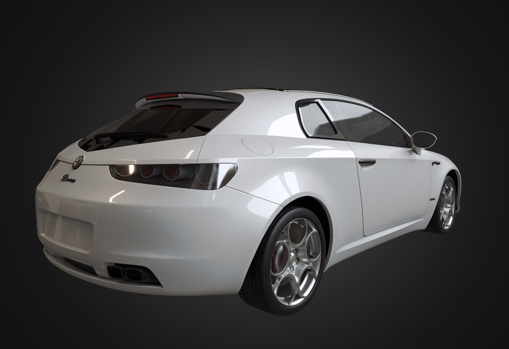 9 models of  Alfa-Romeo cars 3D Model Collection_90