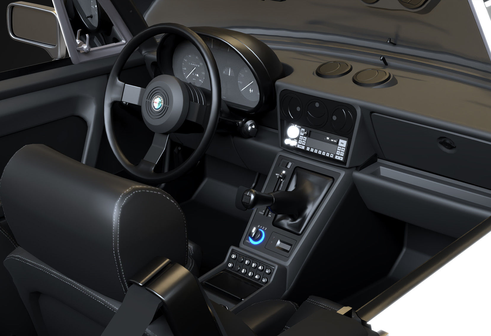 9 models of  Alfa-Romeo cars 3D Model Collection_60