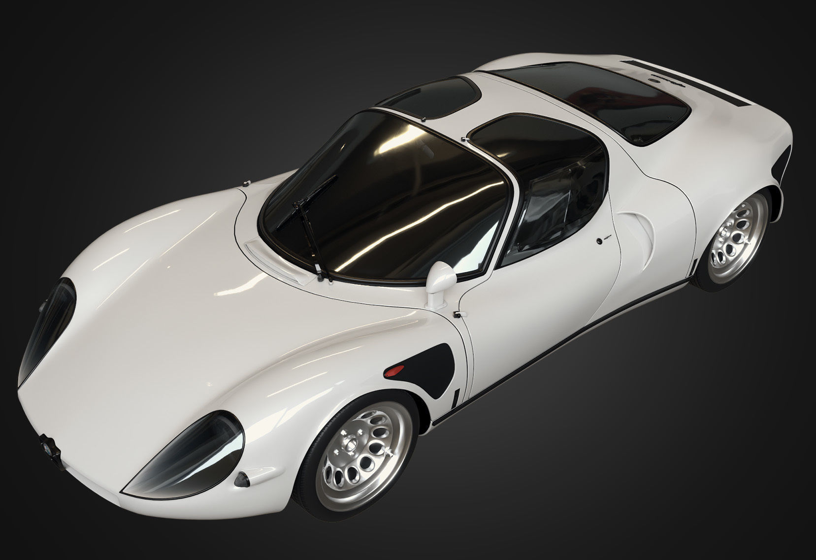 9 models of  Alfa-Romeo cars 3D Model Collection_40