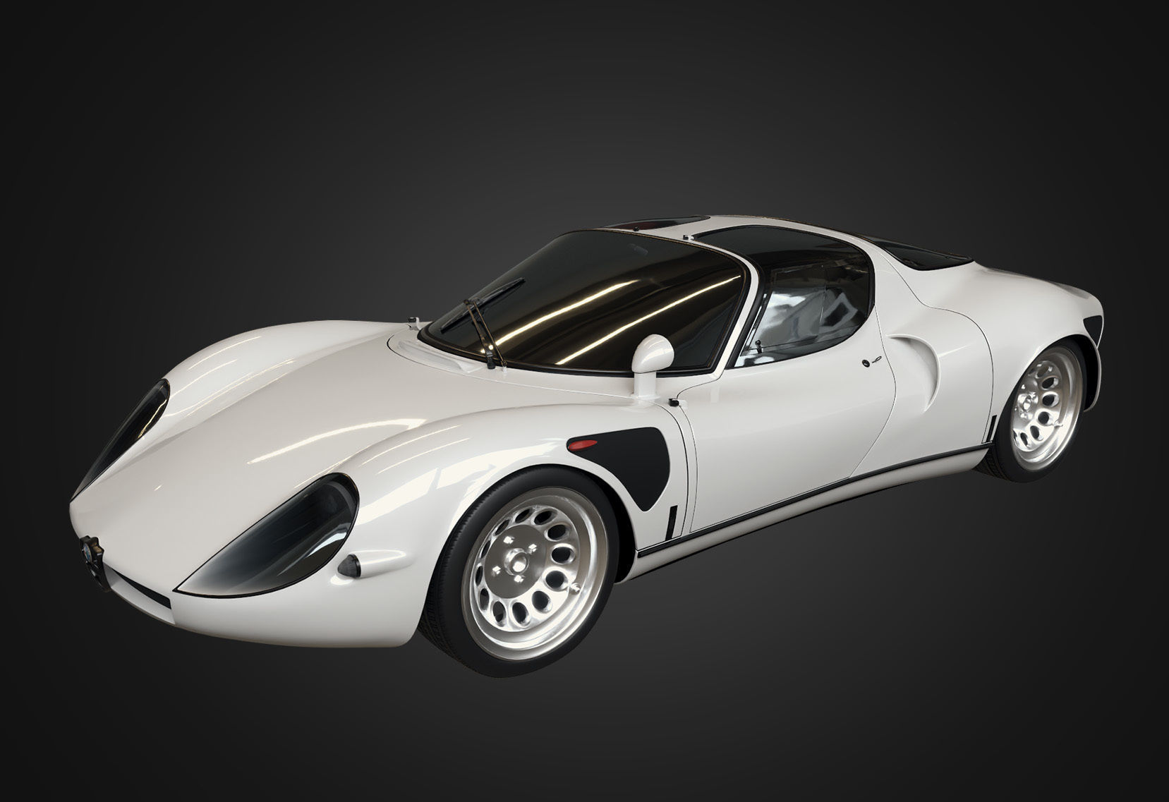 9 models of  Alfa-Romeo cars 3D Model Collection_33