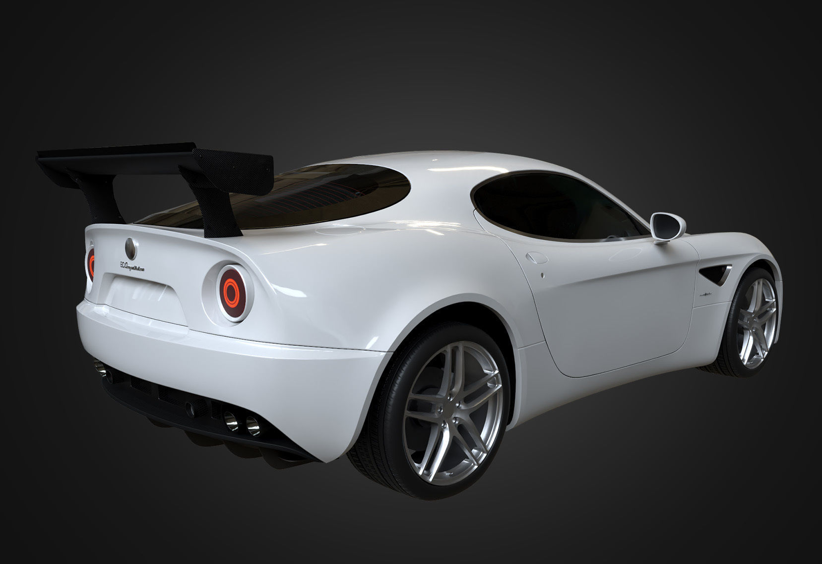 9 models of  Alfa-Romeo cars 3D Model Collection_65