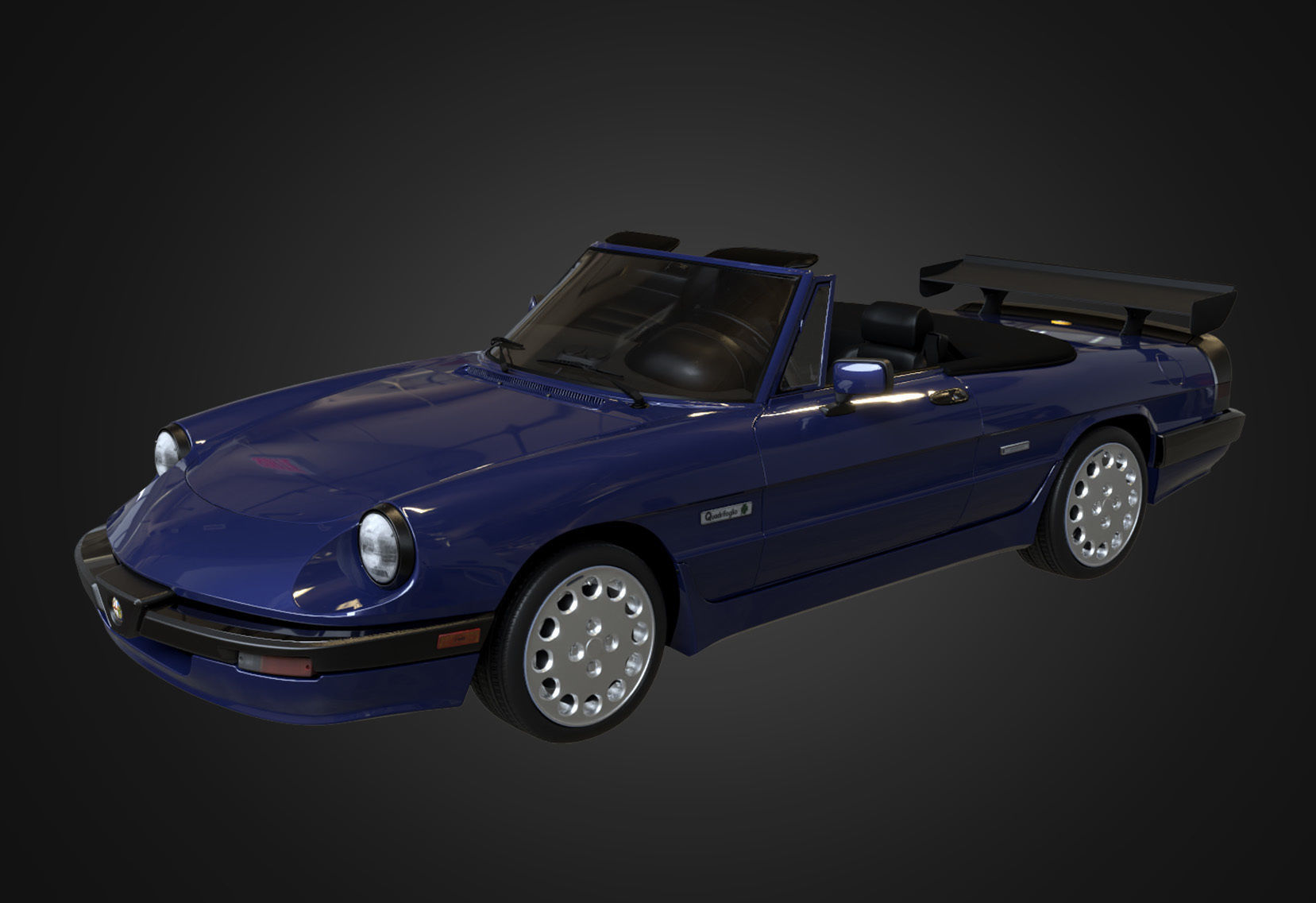9 models of  Alfa-Romeo cars 3D Model Collection_56