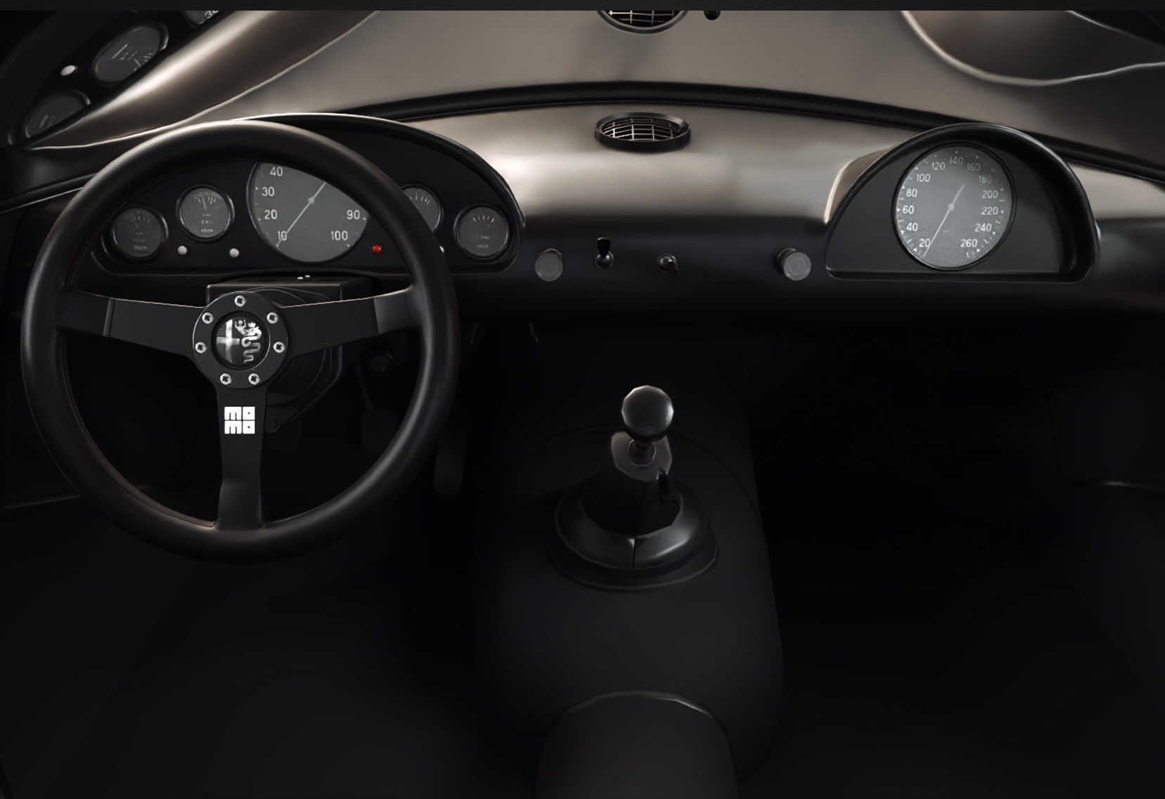 9 models of  Alfa-Romeo cars 3D Model Collection_23