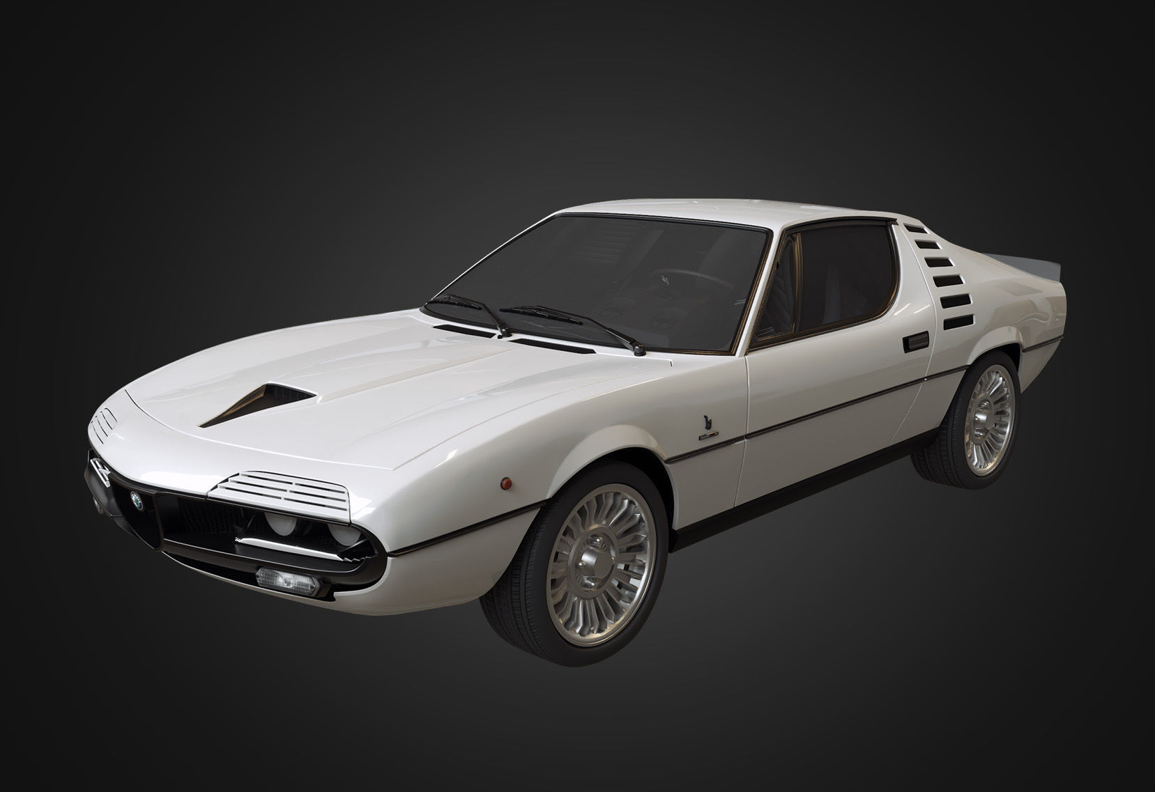 9 models of  Alfa-Romeo cars 3D Model Collection_45
