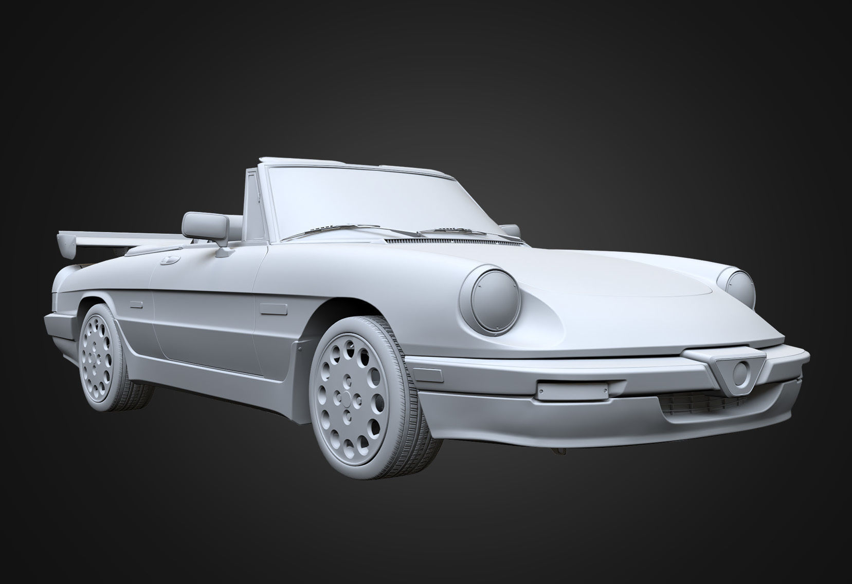 9 models of  Alfa-Romeo cars 3D Model Collection_51