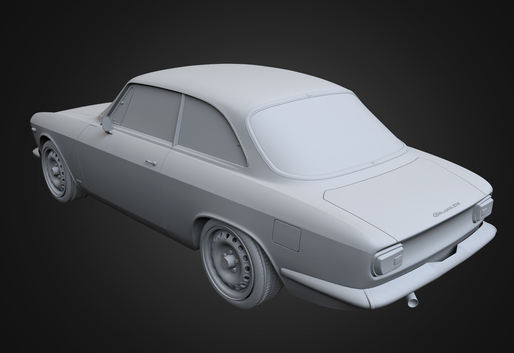 9 models of  Alfa-Romeo cars 3D Model Collection_18