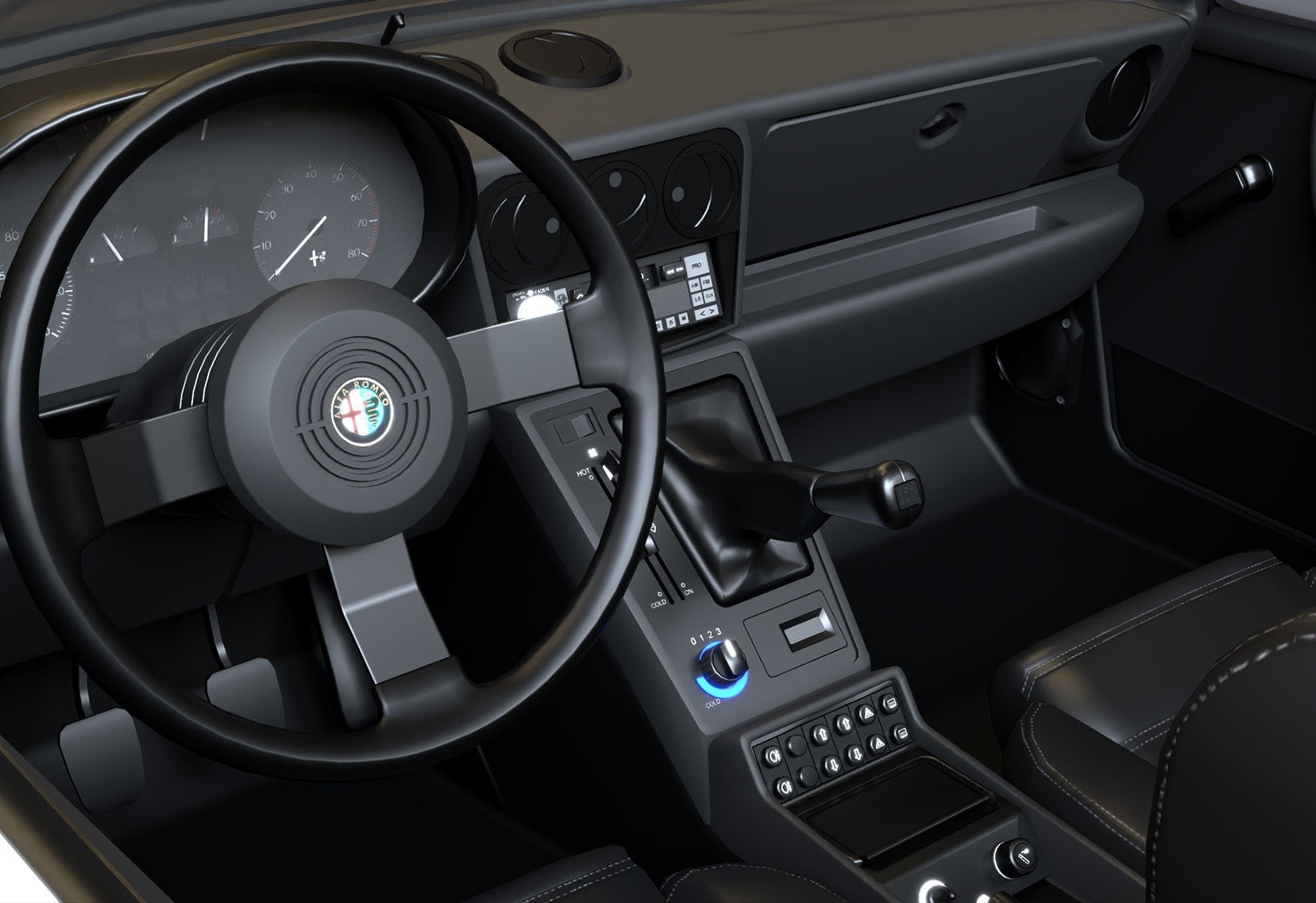 9 models of  Alfa-Romeo cars 3D Model Collection_55