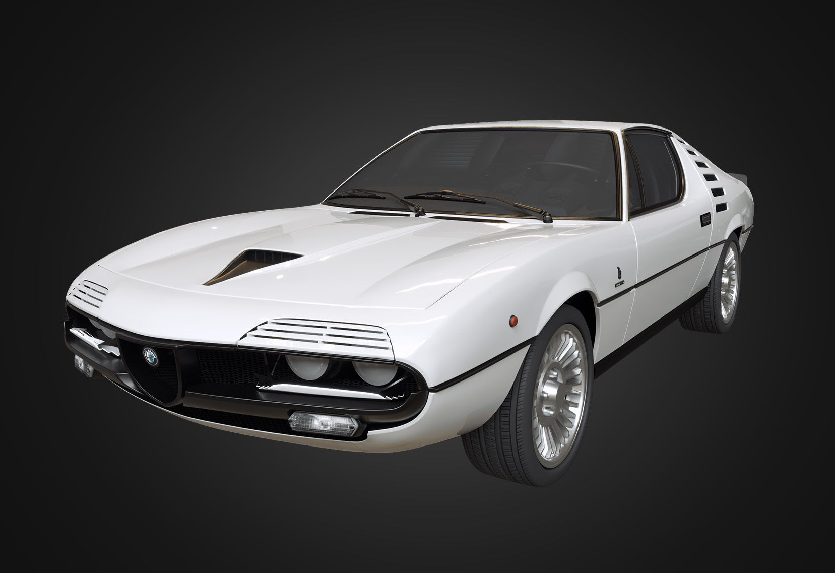 9 models of  Alfa-Romeo cars 3D Model Collection_43