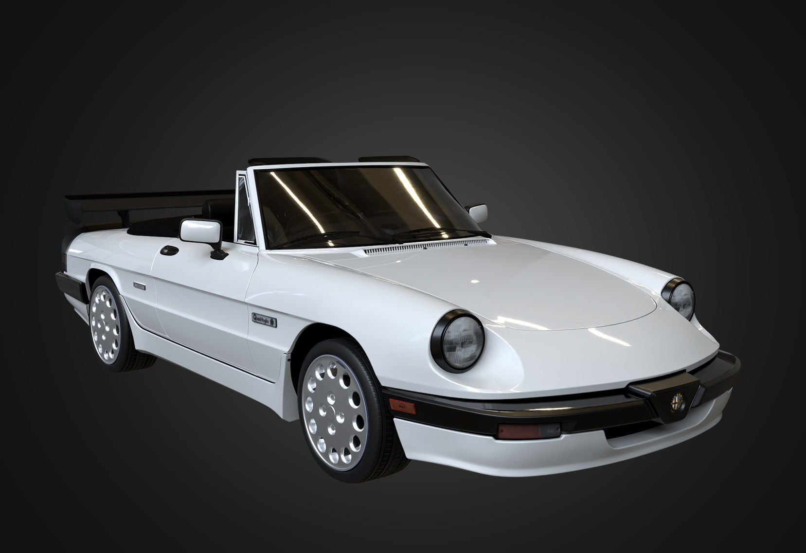 9 models of  Alfa-Romeo cars 3D Model Collection_58