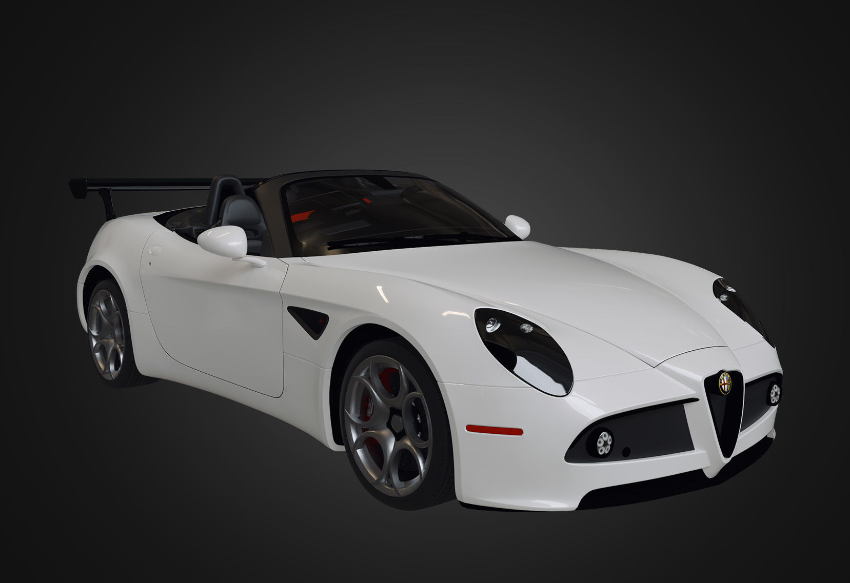 9 models of  Alfa-Romeo cars 3D Model Collection_117