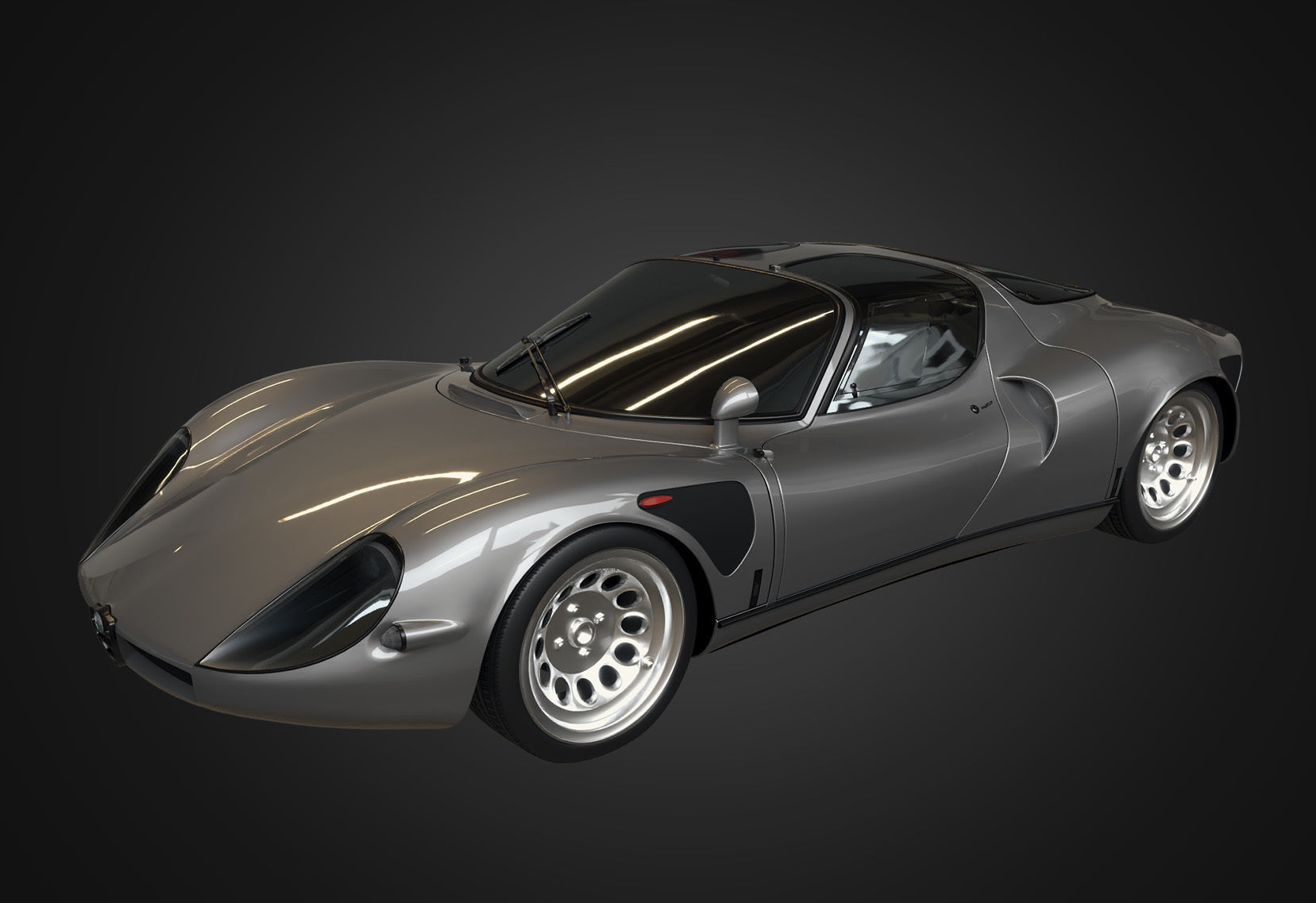 9 models of  Alfa-Romeo cars 3D Model Collection_35
