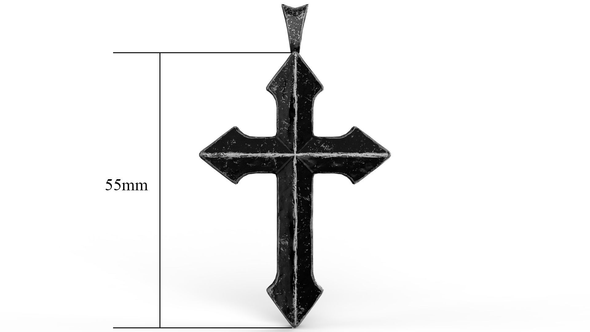 3D model Low-poly Game Ready 3D Model of Biker Arrow Cross VR / AR ...