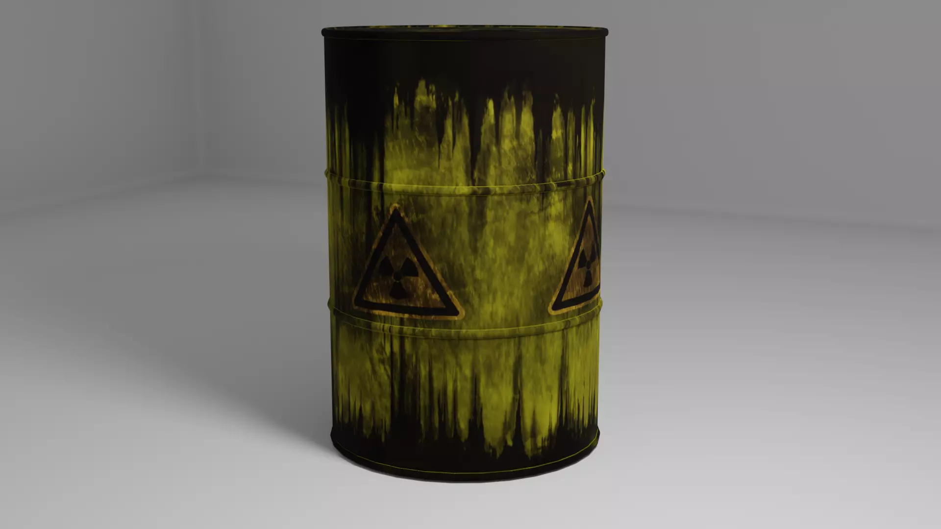 The rusty barrel  3D model_0