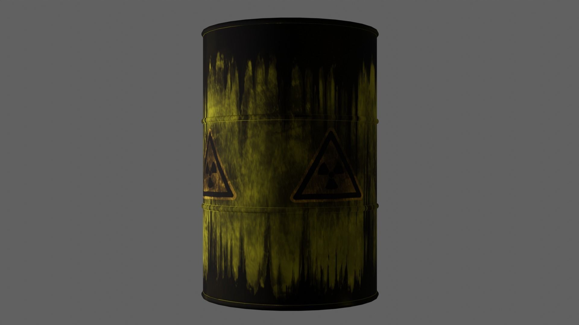 The rusty barrel  3D model_3
