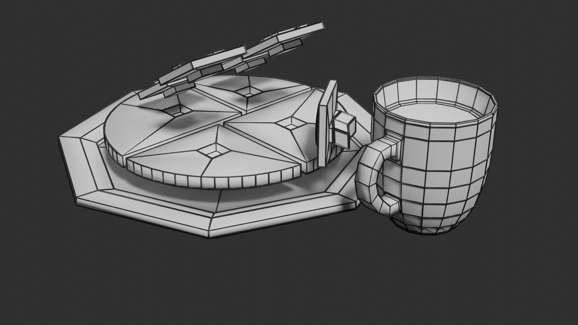 HEALTHY FOOD PLATE PROPORTION 3D print model_24