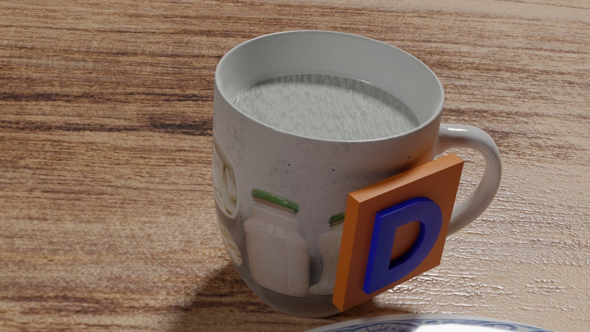 HEALTHY FOOD PLATE PROPORTION 3D print model_16