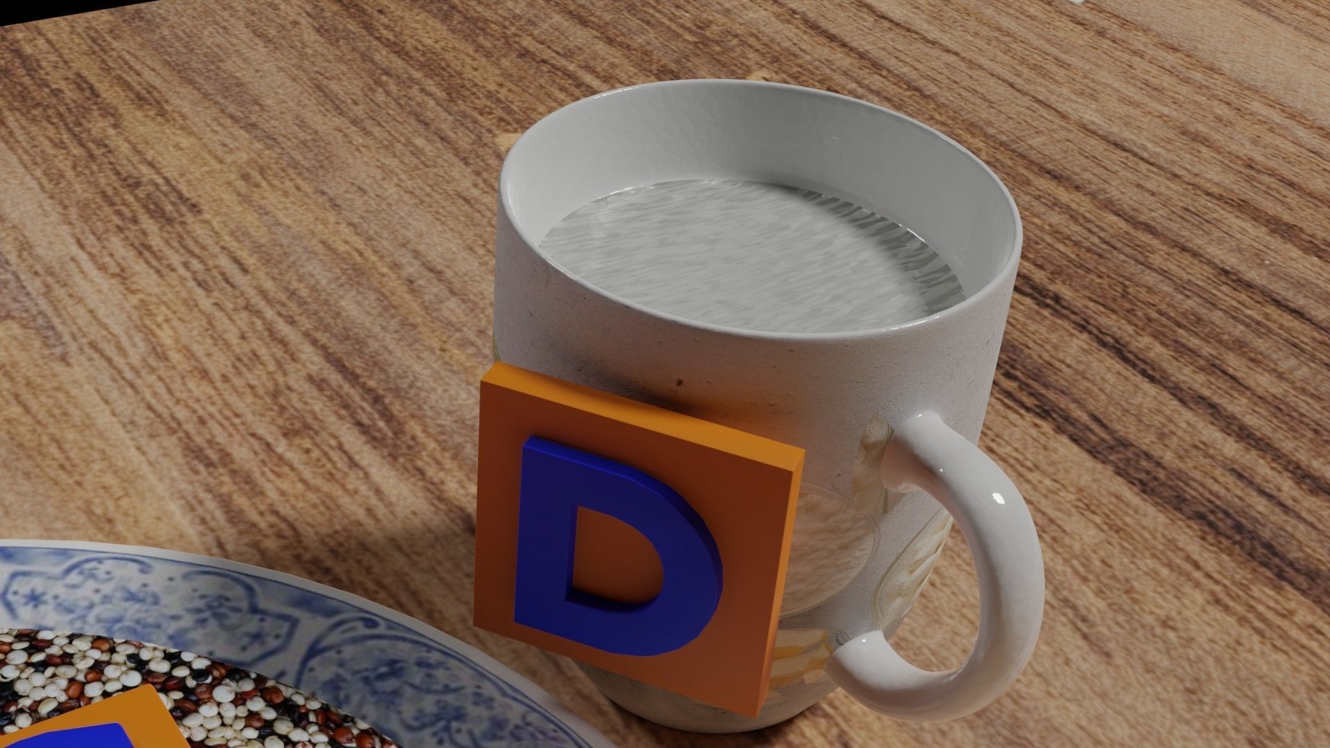 HEALTHY FOOD PLATE PROPORTION 3D print model_17