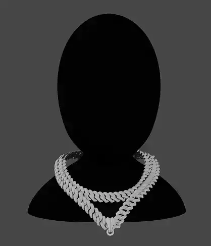 3D Digital Sculptures within your Reach Cuban Chain