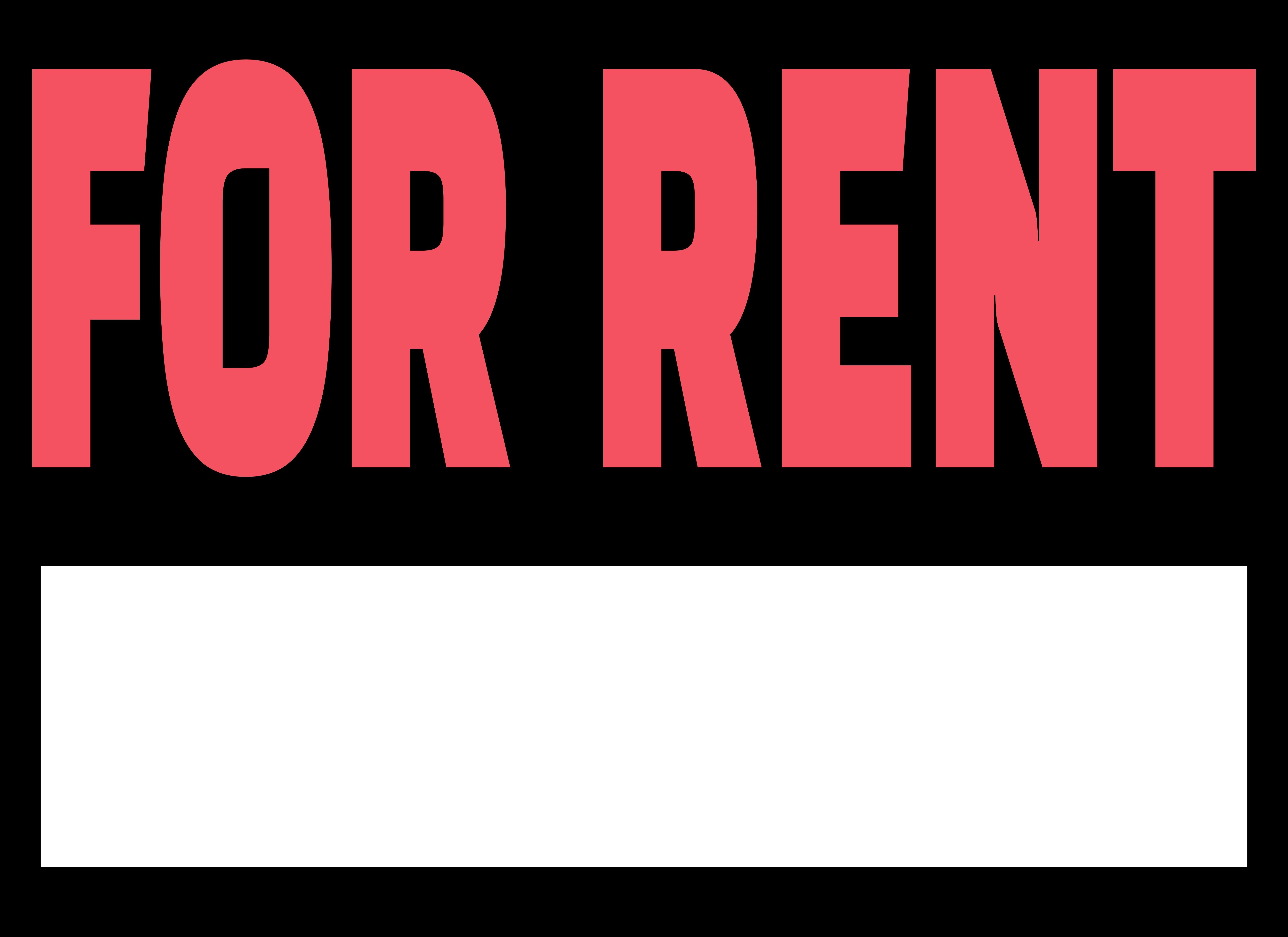 For Sale For Rent Signs Bundle 3D model_7