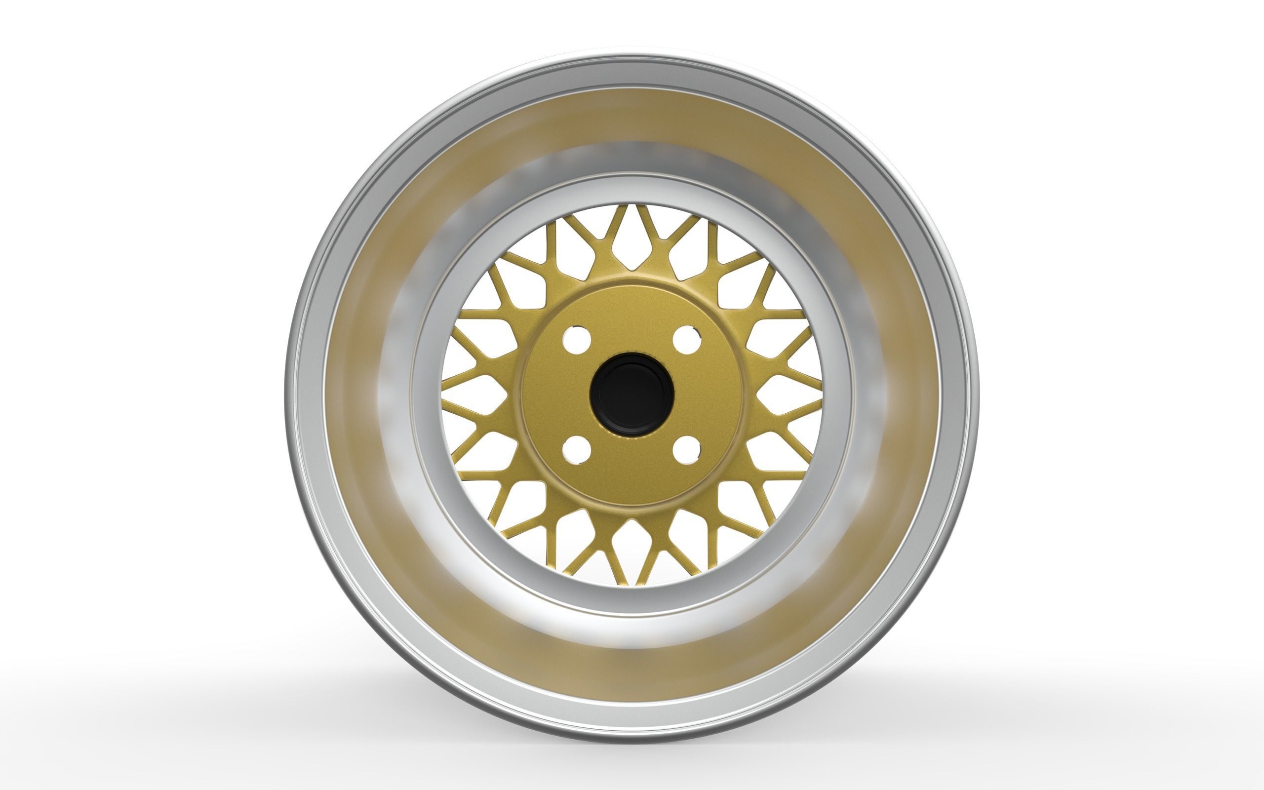 BBS Mahle Custom Wheel 3D model_3
