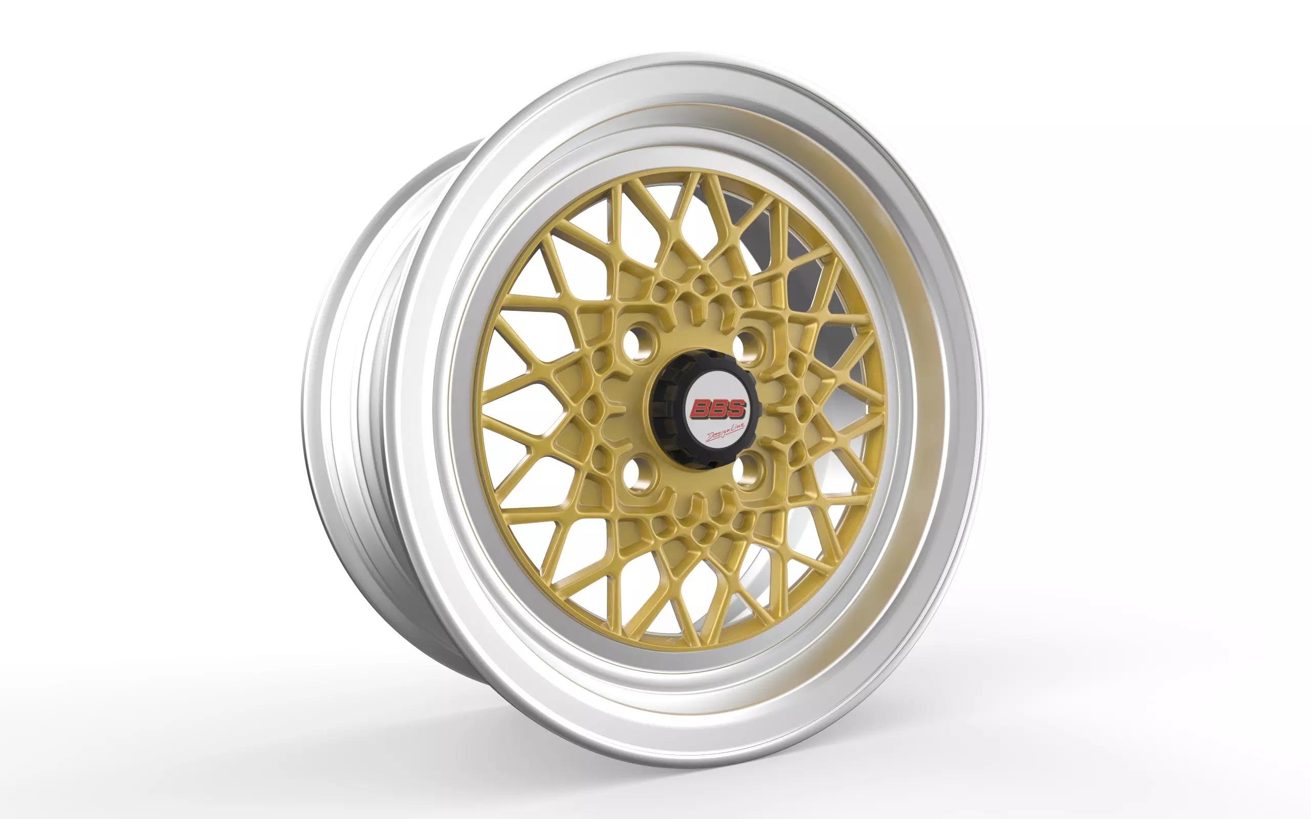 BBS Mahle Custom Wheel 3D model_0