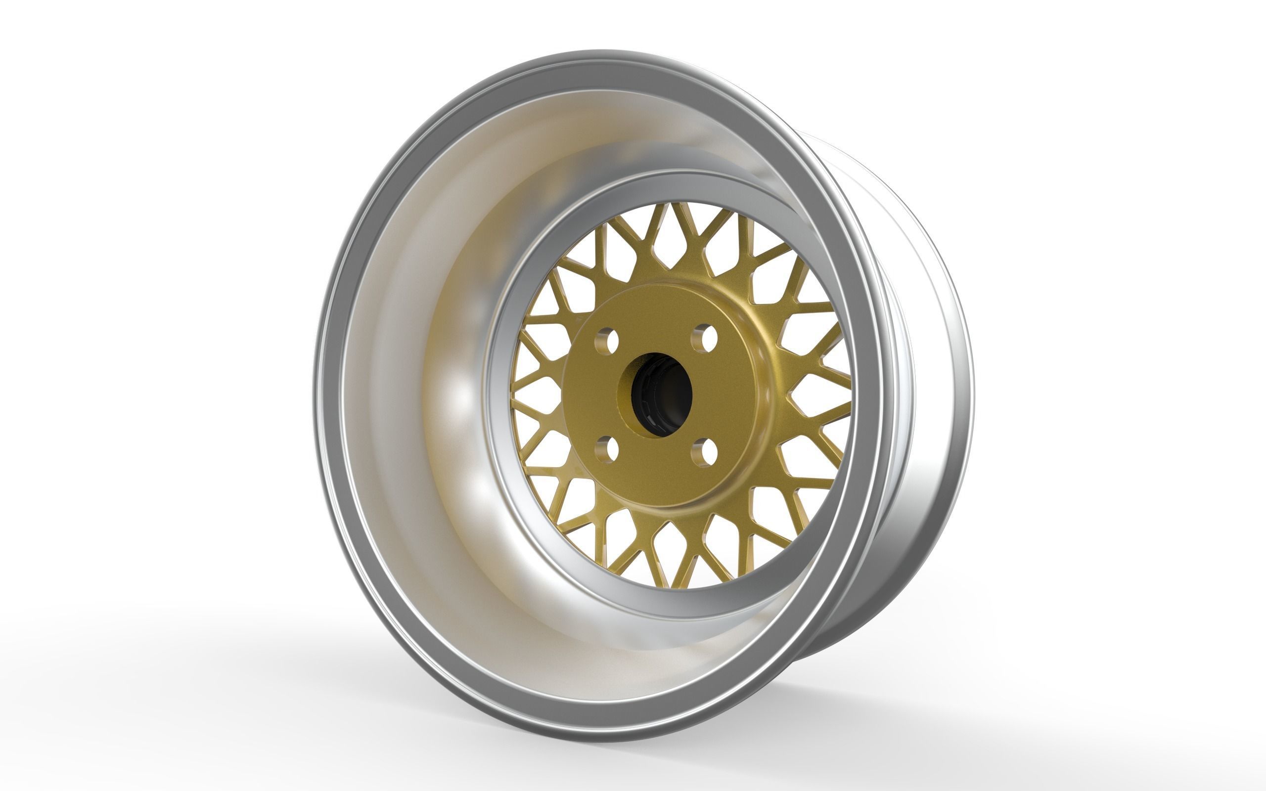 BBS Mahle Custom Wheel 3D model_1