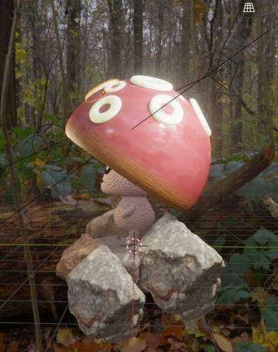 Mushroom Baby 3D print model_4