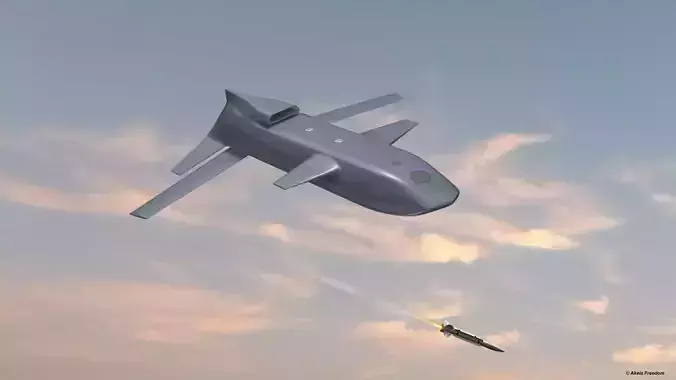 LongShot UCAV 3D model